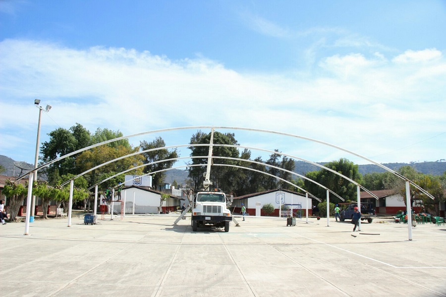 Construcción de Domo en Escuela Secundaria Foránea “Alfredo Velasco